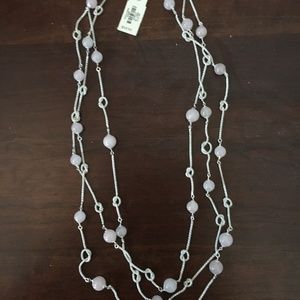 3 Tiered necklace and earrings